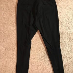 Skinny black dress pants
